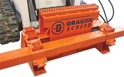 dragon screed for skid steer|dragon screed for sale.